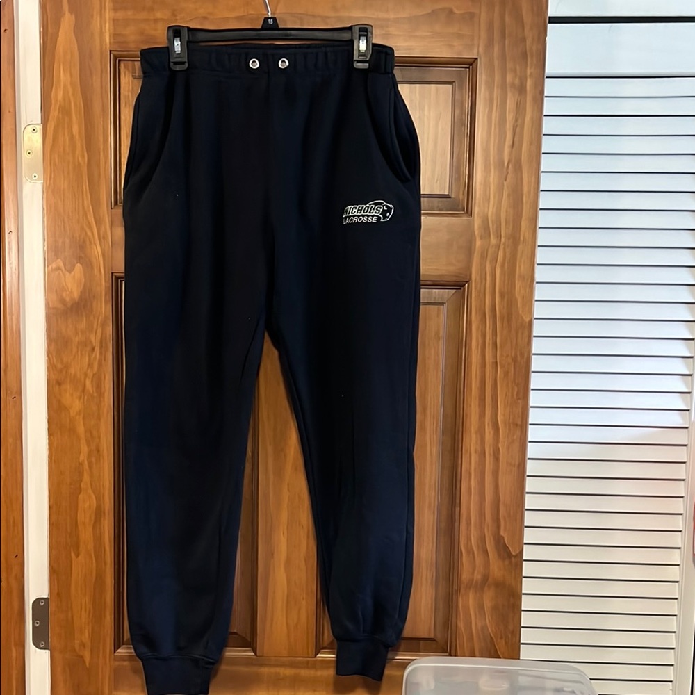 Nichols College Lacrosse Jogger Sweatpants - Medium